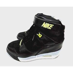 Nike Air Revolution Sky Hi Wedge Sneakers Shoes Women's Size 8.5